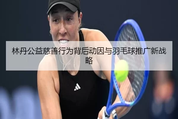 林丹公益慈善行为背后动因与羽毛球推广新战略